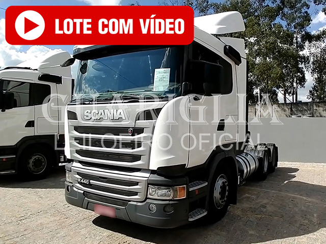 LOTE 002 - Scania R 440 A6x4 2014